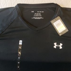 Under Armour black 2XL t shirt new with tags